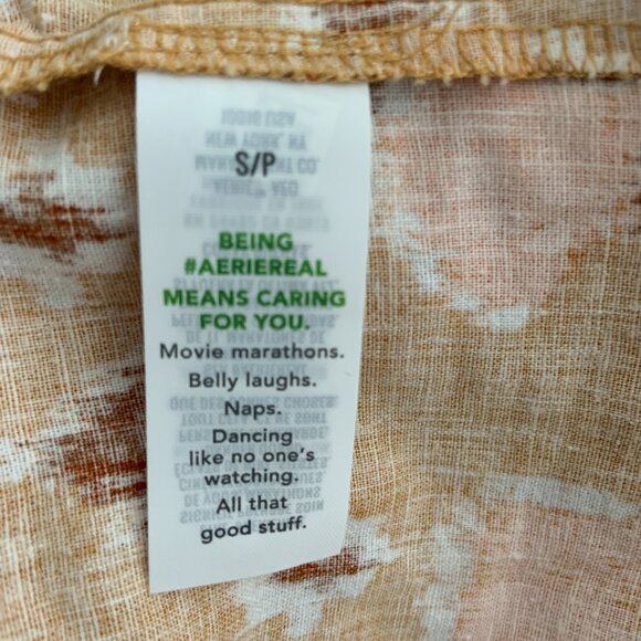 Women's Aerie Halter Strapless Maxi Linen Blend Sundress Boho Beachy Size S - Picture 12 of 13